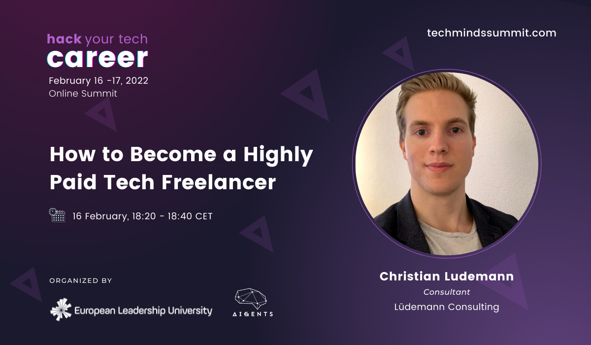 How to become a highly paid tech freelancer - Christian Ludemann