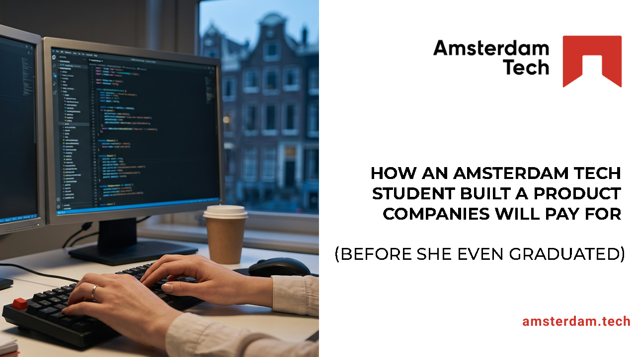 How An Amsterdam Tech Student Built A Product Companies Will Pay For (Before She Even Graduated)